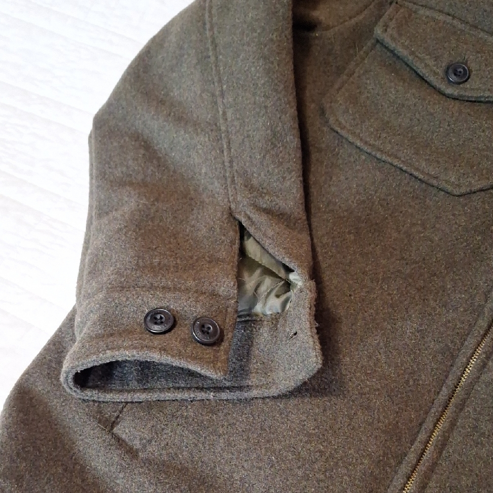 Pendleton Dark Green Wool Field Jacket - image 5